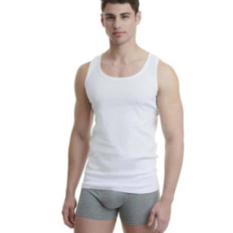WALK Βαμβακερή αμάνικη φανέλα 100% Cotton W1950