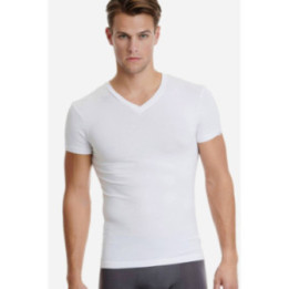 WALK MEN'S T-SHIRT BAMBOO ΛΑΙΜΟΚΟΨΗ ΜΕ V W1991