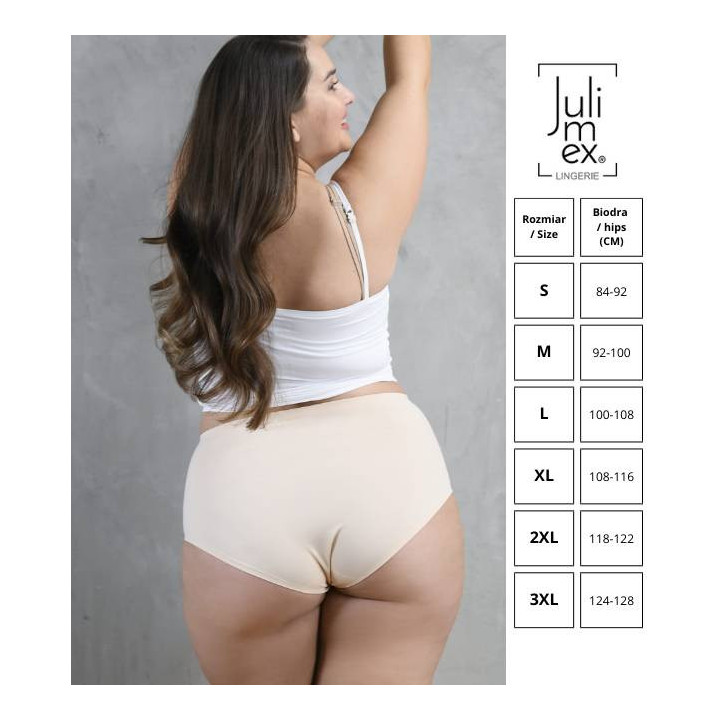 Julimex  PEARL PANTY FIGI ΨΗΛΟΜΕΣΟΣ ΚΟΡΣΕΣ - ΕΣΩΡΟΥΧΟ ΜΠΕΖ - ΜΑΥΡΟ