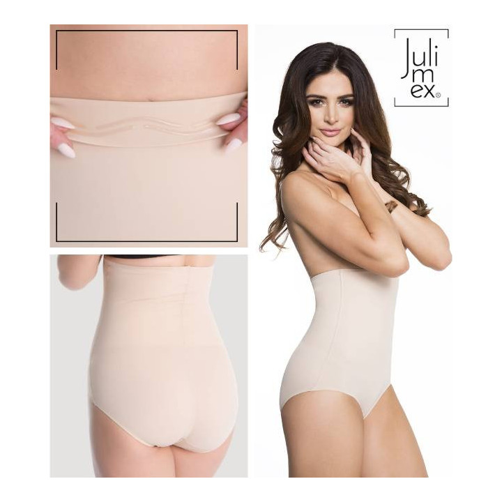 JULIMEX BASIC HIGTH WAIST PANTY ΨΗΛΟΜΕΣΟΣ ΚΟΡΣΕΣ ΑΔΥΝΑΤΙΣΜΑΤΟΣ (241) - ΜΠΕΖ