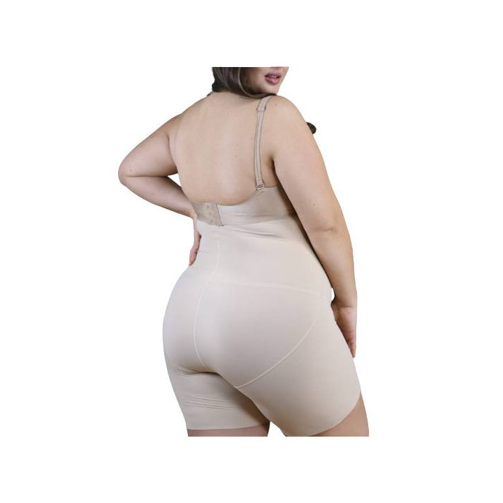 JULIMEX BERMUDAS HIGH WAIST-ΨΗΛΟΜΕΣΟΣ ΚΟΡΣΕΣ ΜΕ ΠΟΔΙ (269) - ΧΡΩΜΑ ΔΕΡΜΑΤΟΣ