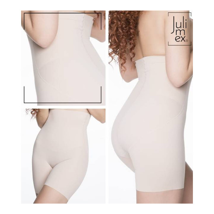 JULIMEX BERMUDAS HIGH WAIST-ΨΗΛΟΜΕΣΟΣ ΚΟΡΣΕΣ ΜΕ ΠΟΔΙ (269) - ΧΡΩΜΑ ΔΕΡΜΑΤΟΣ