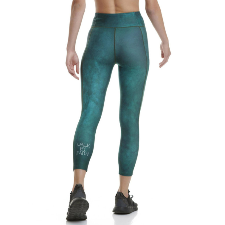 WALK Αθλητικό κολάν 7/8 με τύπωμα Multicolor W909-16_MULTI