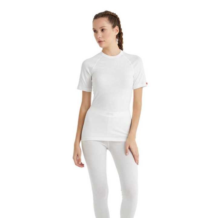 BLackspade Unisex Ισοθερμική Φανέλα , με Κοντό Μανίκι Μαύρο - Λευκό 9258