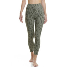 WALK Αθλητικό seamless rib κολάν με τύπωμα Multicolor W921-1_MULTI