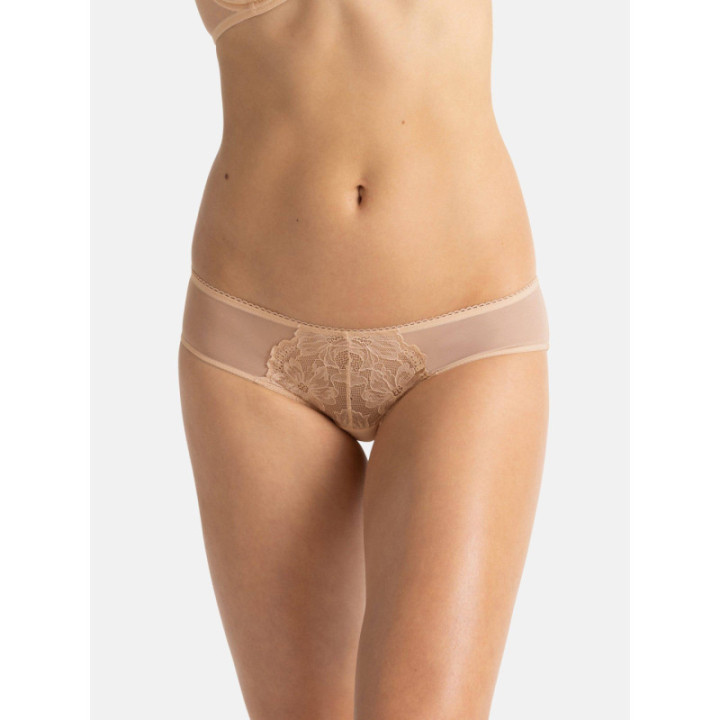 DORINA SLIP MELANIE-2PP CHEEKY HIPSTER FXCH0013LA129-2X0378 BEIGE/GREY