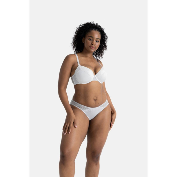 DORINA AMORA ΓΥΝΑΙΚΕΙΟ SLIP 2ΤΕΜ. FXBF0053LA130-2X0355 White/Grey