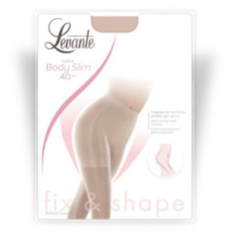 Levante Body Slim 40 - Καλσόν με Λαστέξ & Διαβαθμισμένη Συμπίεση - Fix & Shape
