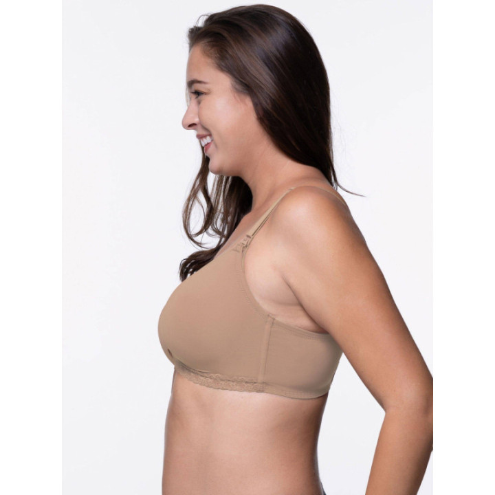 DORINA MAY ΣΟΥΤΙΕΝ ΘΗΛΑΣΜΟΥ ΜΕ ΕΛΑΦΡΑ ΕΝΙΣΧΥΣΗ NURSING BRA D17001A-BE0026 ΜΠΕΖ