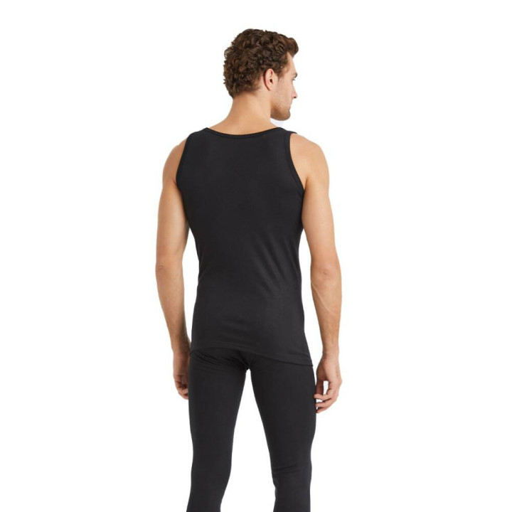 Blackspade Ισοθερμικό Unisex φανελάκι αμάνικο Singlet 9260 Λευκό-Μαύρο
