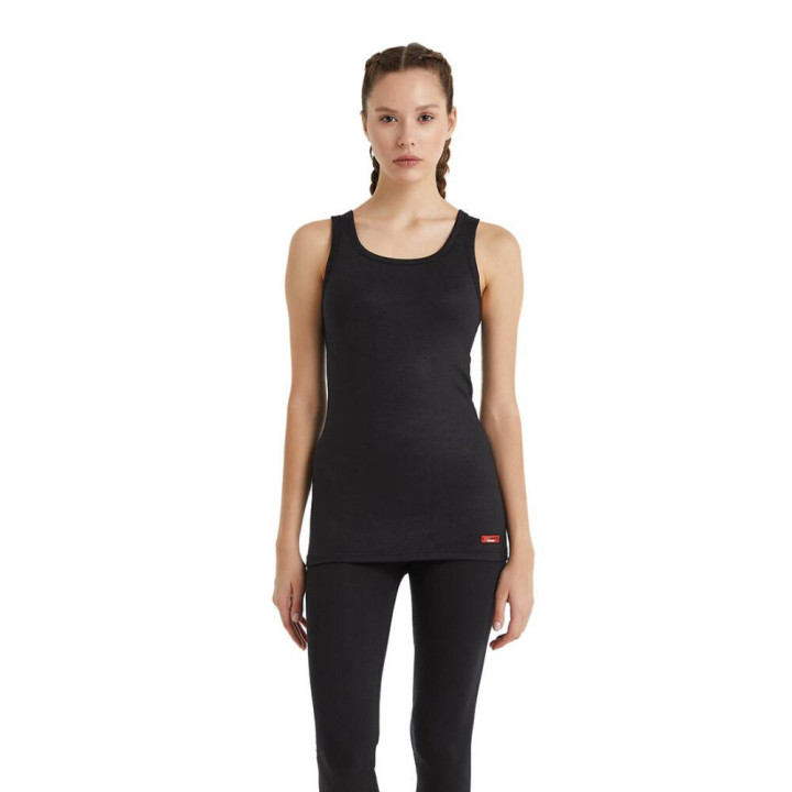 Blackspade Ισοθερμικό Unisex φανελάκι αμάνικο Singlet 9260 Λευκό-Μαύρο