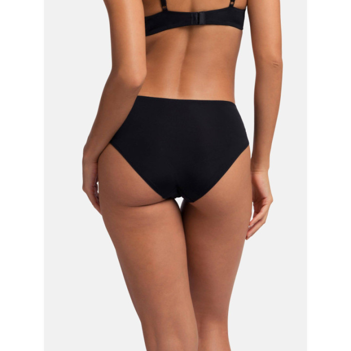 DORINA LORENA-2TEM. ΓΥΝΑΙΚΕΙΟ ΣΛΙΠ HIPSTER CLASSIC FXHI0001LA087-2X0402 BLACK/CORAL