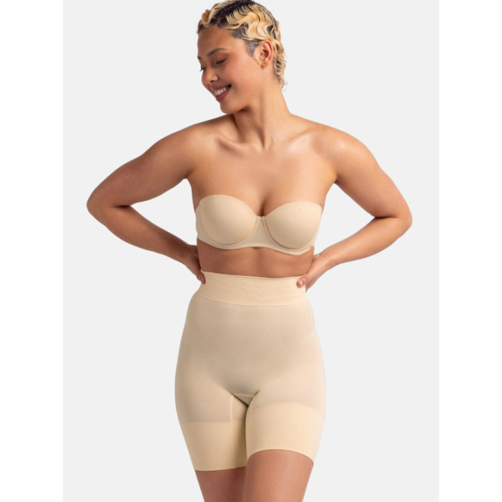 DORINA MICHELLE/SOLUTION ΓΥΝΑΙΚΕΙΟ ΣΟΥΤΙΕΝ STRAPLESS ΠΟΛΥΜΟΦΡΙΚΟ 3/4 CUP Β-D-Ε | LIGHT PADDED FXBA0012MI121-BE0001 BEIGE