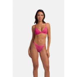 DORINA KISHA-2TEM. Γυναικεία Bralette με ελαφρά ενίσχυση FXBR0012LA166-2X0395 Pink/Black