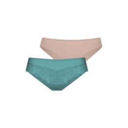 DORINA YAHARA-2TEM. ΓΥΝΑΙΚΕΙΟ ΣΛΙΠ CHEEKY HIPSTER FXCH0027LA086-2X0466 GREEN/PINK