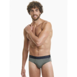 Walk Ανδρικό Σλιπ από bamboo Χακί W1775_24