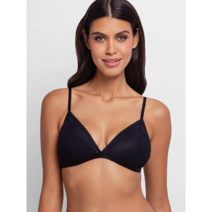 DORINA LAMINA-2ΤΕΜ ΓΥΜΝΑΙΚΕΙΑ BRALETTE FULL CUP | ΕΛΑΦΡΑ ΕΝΙΣΧΥΣΗ | WIRELESS FXBR0048LA077-2X0464 CORAIL/NOIR