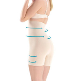 BLACKSPADE ΓΥΝΑΙΚΕΙΟ ΨΗΛΟΜΕΣΟ LASTEX CONTROL PANTS 1477 ΜΠΕΖ-ΜΑΥΡΟ
