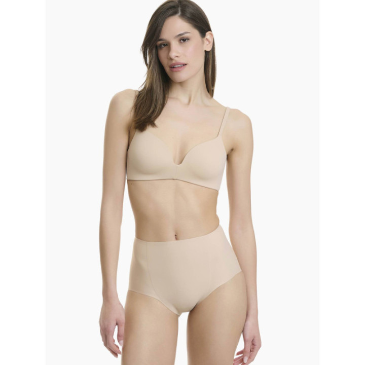 WALK ΓΥΝΑΙΚΕΙΟ SEAMLESS ΨΗΛΟΜΕΣΟ ΣΛΙΠ ΣΥΣΦΙΞΗΣ W2077 ΜΑΥΡΟ - ΜΠΕΖ