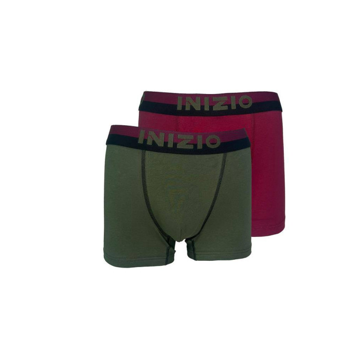 INIZIO ΑΝΔΡΙΚΑ BOXER 2ΤΕΜ. ΜΕ ΕΞΩΤΕΡΙΚΟ ΜΑΤ ΛΑΣΤΙΧΟ ΚΑΙ LOGO ΙΝΙΖΙΟ 44514 ΜΑΥΡΟ/XAKI