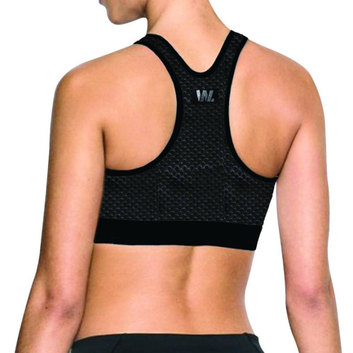 WALK ΓΥΝΑΙΚΕΙΟ BRAS PRINT W950-1 ΜΑΥΡΟ