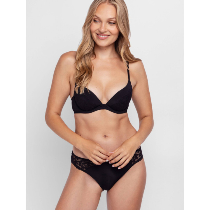 DORINA WILLA ΓΥΝΑΙΚΕΙΟ SLIP 2ΤΕΜ. BRIEF FXBF0053LA182-2X0490 BLACK/PINK