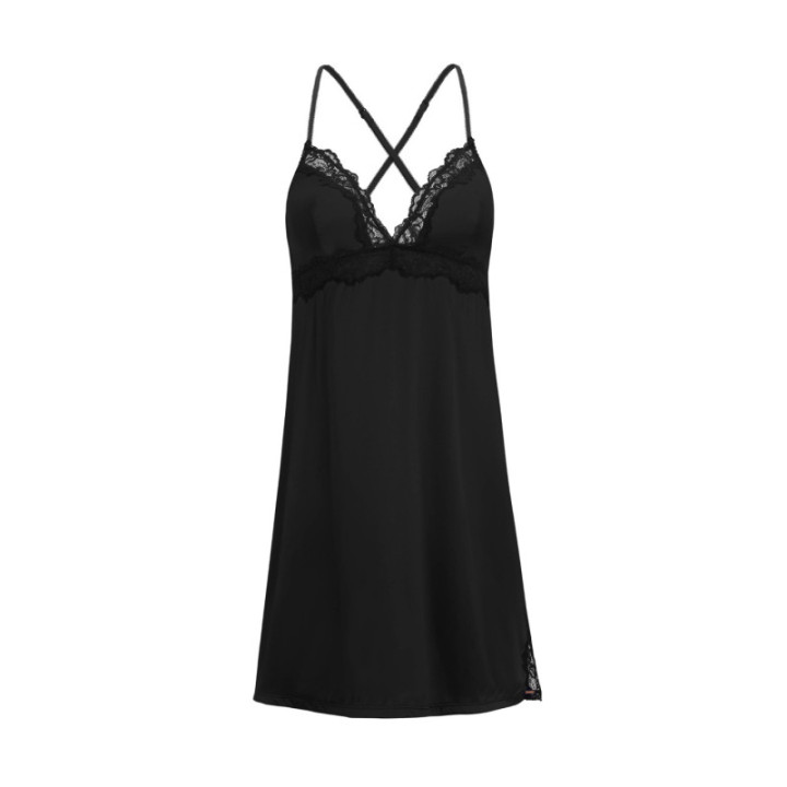 DORINA ORIGINS NON PADDED DRESS ΓΥΝΑΙΚΕΙΟ ΝΥΧΤΙΚΟ FXDS0021SW004-BK0001 ΜΑΥΡΟ