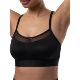 DORINA ΑΘΛΗΤΙΚΟ ΣΟΥΤΙΕΝ MOTION ME ΕΛΑΦΡΑ ΕΝΙΣΧΥΣΗ SPORTS BRA FULL CUP, ΧΩΡΙΣ ΜΠΑΝΕΛΑ D001715MI056-BK000 ΜΑΥΡΟ