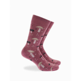 Walk Κάλτσες από bamboo με σχέδιο mushrooms Σάπιο μήλο MPN W304-47_61