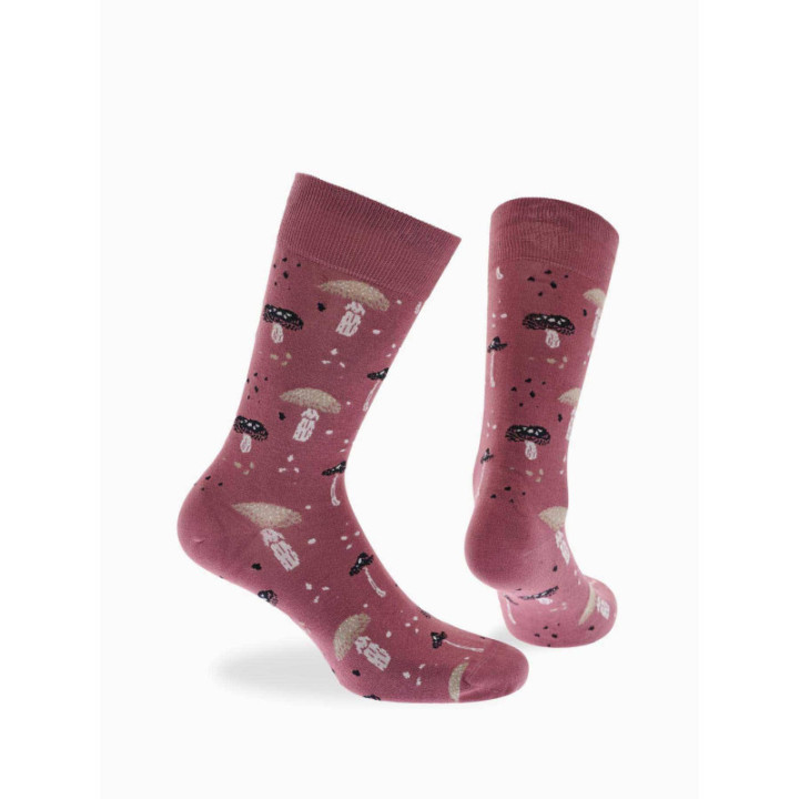 Walk Κάλτσες από bamboo με σχέδιο mushrooms Σάπιο μήλο MPN W304-47_61
