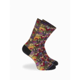 Walk Γυναικείες Κάλτσες από bamboo με seamless 360° print S600-19_MULTI