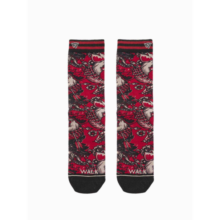 Walk Ανδρικές Κάλτσες από bamboo με seamless 360° print S500-29_MULTI