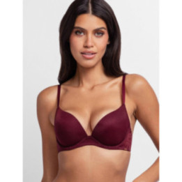 DORINA ORIGINS SHIMMER PUSH UP CUP B ΓΥΝΑΙΚΕΙΟ ΣΟΥΤΙΕΝ ΜΕ ΕΝΙΣΧΥΣΗ ΚΑΙ ΜΠΑΝΕΛΑ FXPG0058ME032-RD0030 BERRY NOIR