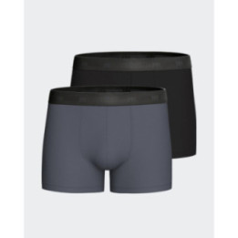 Impetus Set 2 men's boxer in Lyocell N65-IM1221N65P2-GY033 Gray/Black AW 2025-26