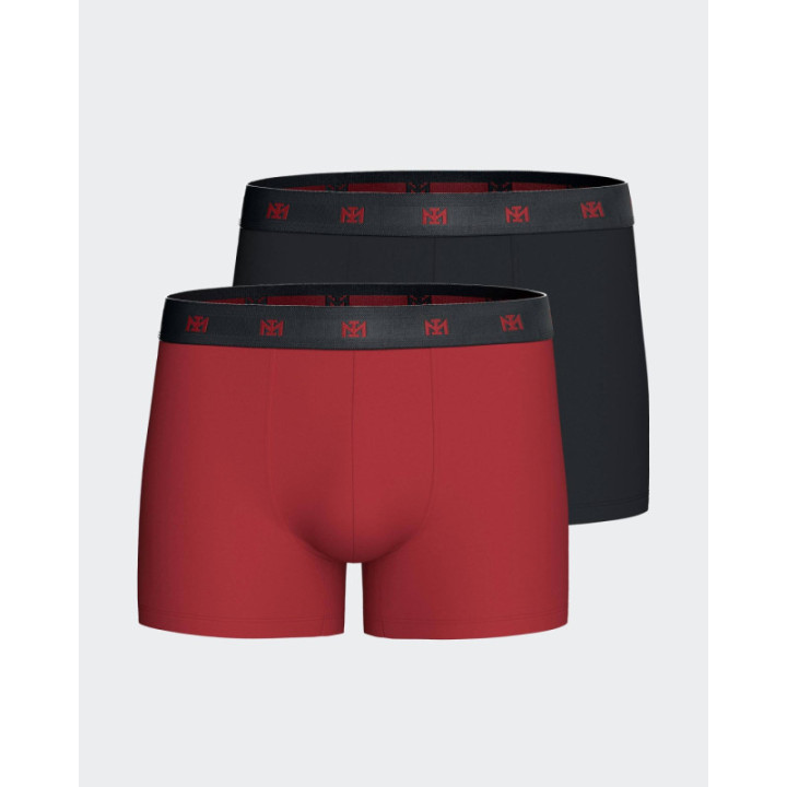 Impetus Set 2 men's boxer in Lyocell N65-IM1221N65P2-RD010 Red/Black AW 2025-26