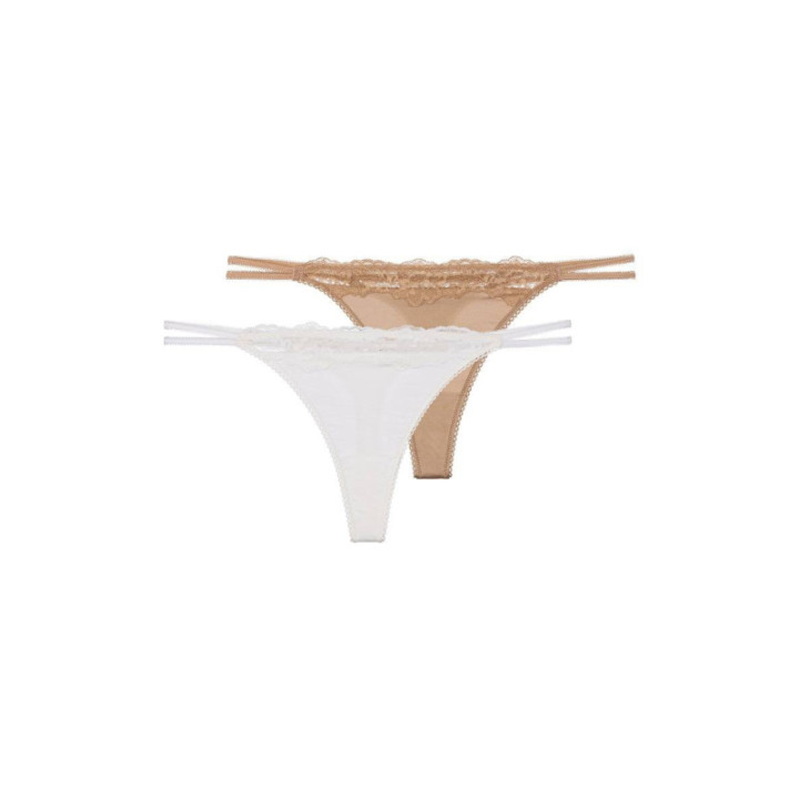 DORINA Origins Shiny Micro- 2TEM. String FXST0054MI127-2X0527 IVORY/BEIGE