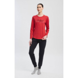 MINERVA Perfect Γυναικεία Πυτζάμα 90-53474-365 RED FLAME AW 2026-27