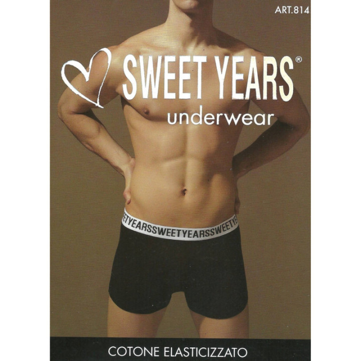 SWEET WEARS ΑΝΔΡΙΚΟ 3 SET BOXER ΜΑΥΡΟ-ΓΚΡΙ-ΜΠΛΕ ΚΩΔ. 814