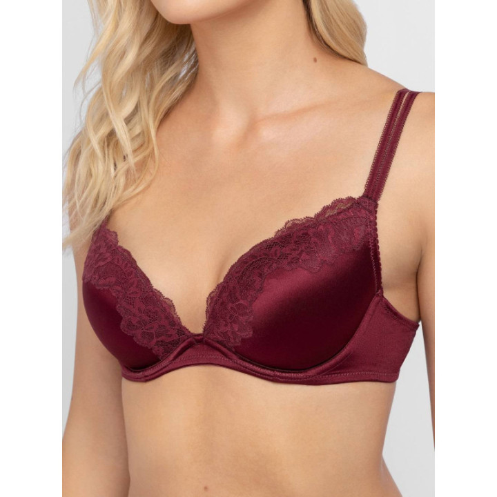 Dorina Origins Shiny Micro Push Up Σουτιέν με ενίσχυση και μπανέλα Cup-B FXPG0053MI127-RD0012 RED