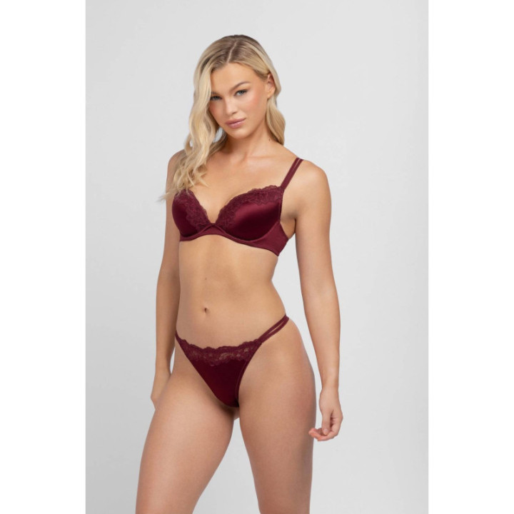 Dorina Origins Shiny Micro Push Up Σουτιέν με ενίσχυση και μπανέλα Cup-B FXPG0053MI127-RD0012 RED