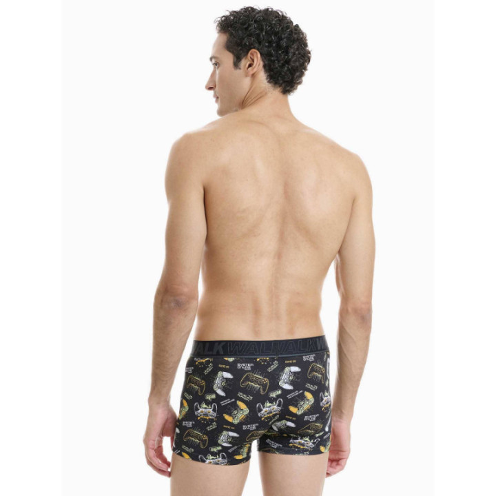 Walk Βαμβακερό μπόξερ με σχέδιο Multicolor W1754-17_MULTI