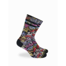 Walk Κάλτσες από bamboo με seamless 360° print Multicolor S500-35_MULTI