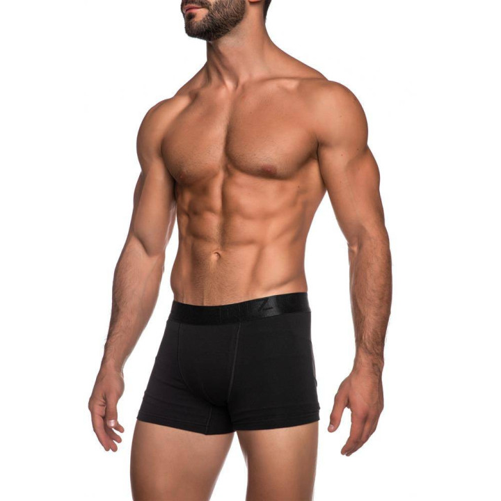 INIZIO ΑΝΔΡΙΚΟ BOXER  ΜΕ ΕΞΩΤΕΡΙΚΟ ΜΕΤΑΛΙΖΕ ΛΑΣΤΙΧΟ 2 PACK ΜΑΥΡΟ/ΜΠΟΡΝΤΟ 44000-7