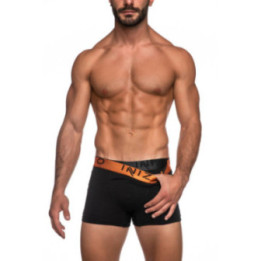 INIZIO ΑΝΔΡΙΚΟ BOXER  ΜΕ ΕΞΩΤΕΡΙΚΟ ΜΕΤΑΛΙΖΕ ΛΑΣΤΙΧΟ 2 PACK ΜΑΥΡΟ/ΠΟΡΤΟΚΑΛΙ 4408