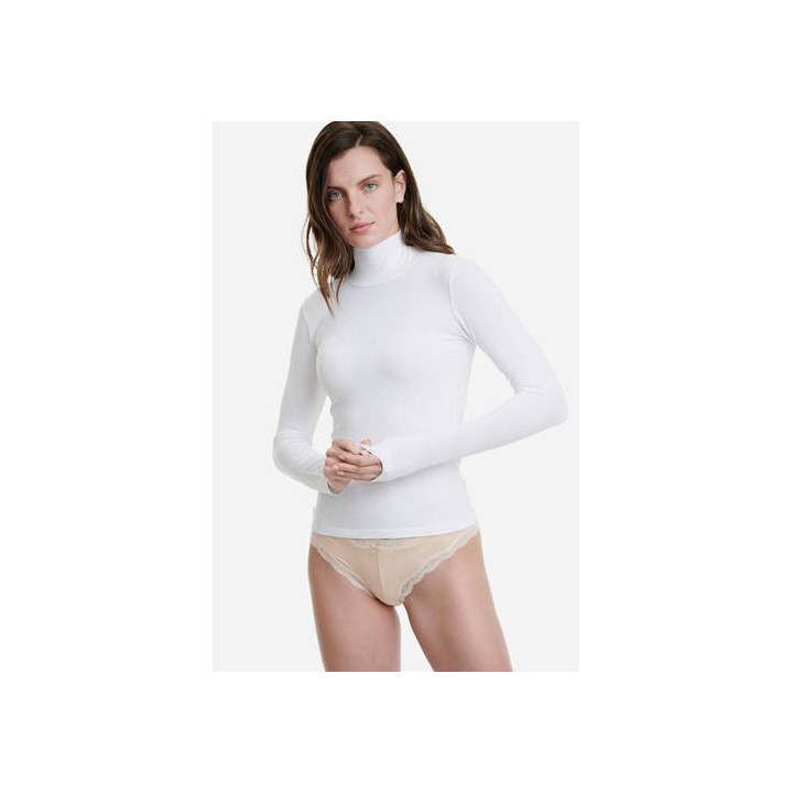 WALK ΓΥΝΑΙΚΕΙΟ TOP ΜΑΚΡΥ ΜΑΝΙΚΙ ΖΙΒΑΓΚΟ BAMBOO W2205