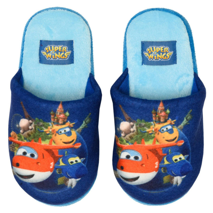 SUPER WINGS Παιδικές παντόφλες  Μπλέ SU93604_1