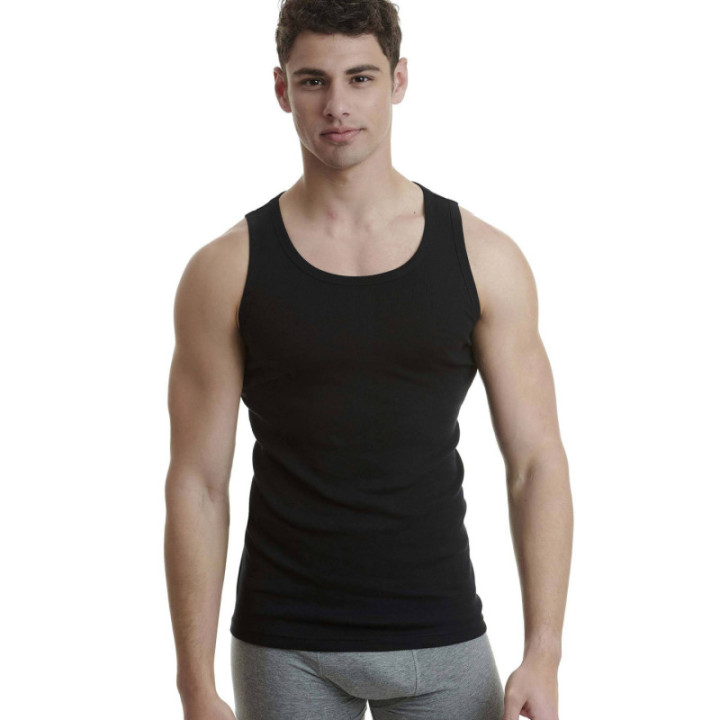 WALK Βαμβακερή αμάνικη φανέλα 100% Cotton W1950