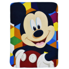 DISNEY MICKEY MOUSE ΠΑΙΔΙΚΗ ΚΟΥΒΕΡΤΑ AΓΟΡΙ FLEECE HAPPY 100% POL 100X140cm D07206WR