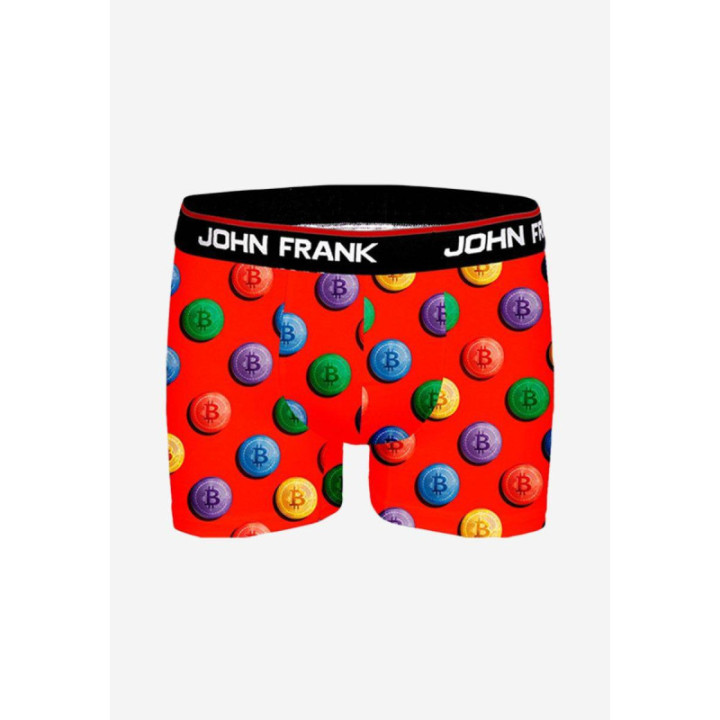 JOHN FRANK BOXER CHRISTMAS CRYPTO COINS MULTICOLOR Κωδ: JFBD18