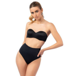 ZETA CURVES TRISHA Στρινγκ Κορσές Κοιλιάς Μαύρο